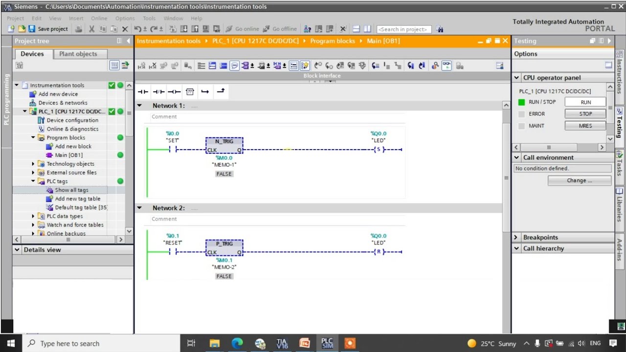 'Video thumbnail for Siemens PLC Tutorials - Positive and Negative Edge Signals'