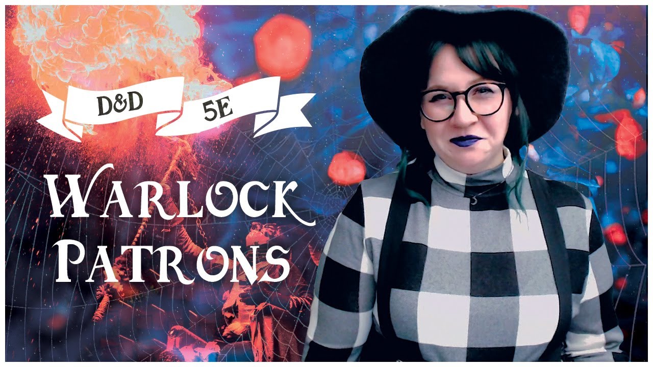 Video thumbnail for Warlock Patrons! Lore and Motivations for D&D 5e 😈🧚🖤