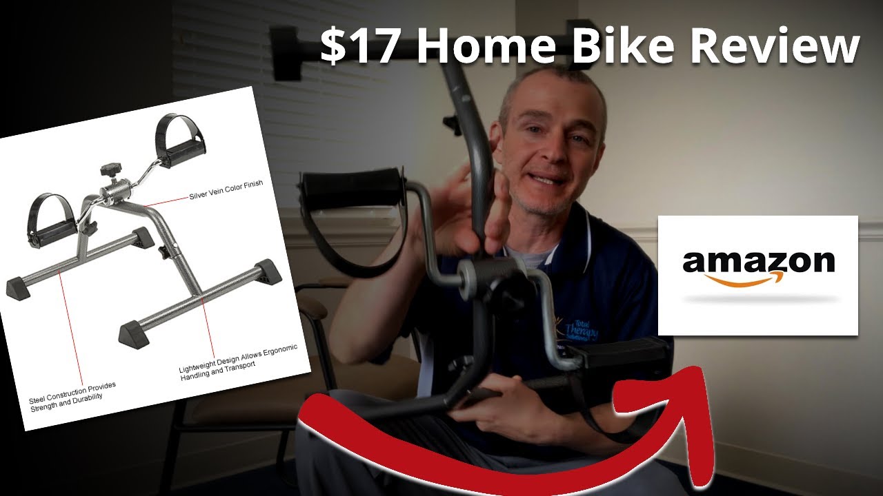 Video thumbnail for Total Knee Replacement **CHEAP** Home Exercise Bike Improve Knee Range Of Motion - #DIYkneePT