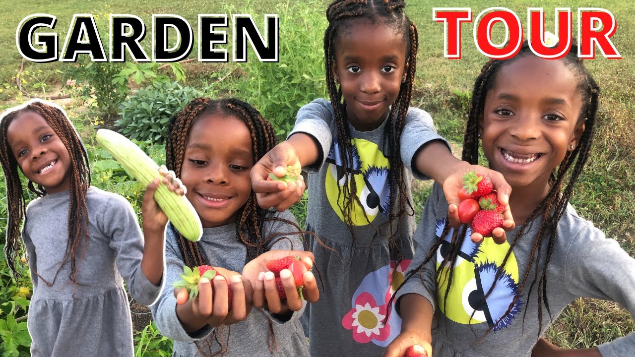 Video thumbnail for Our Family Garden Tour | 2022 Garden Tour | Kiddos Love to Garden ☺️