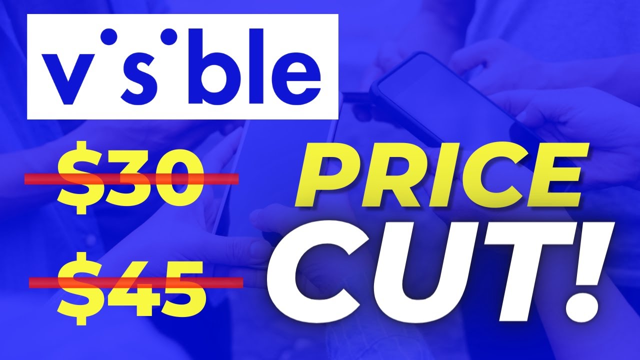 Video thumbnail for DEAL ALERT: Visible Drops Price of Unlimited Data Plans!