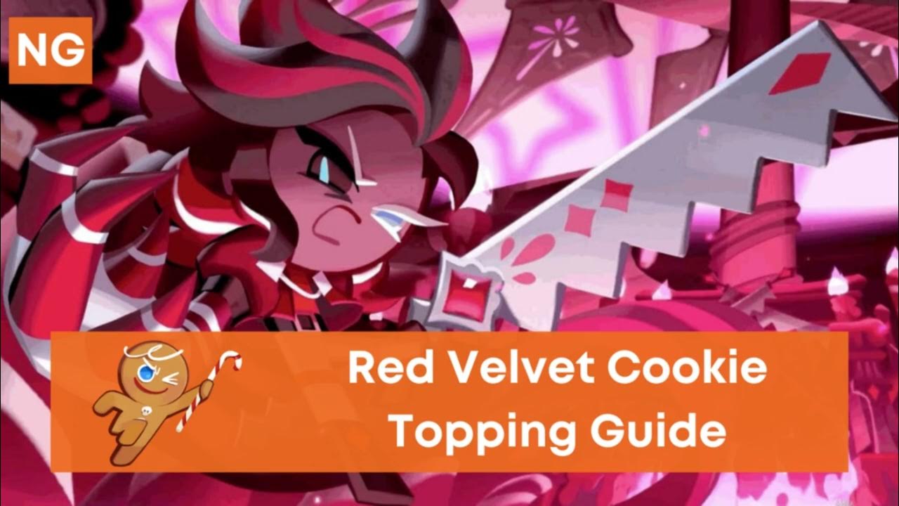 'Video thumbnail for Best Red Velvet Cookie Toppings Build (Cookie Run Kingdom)'