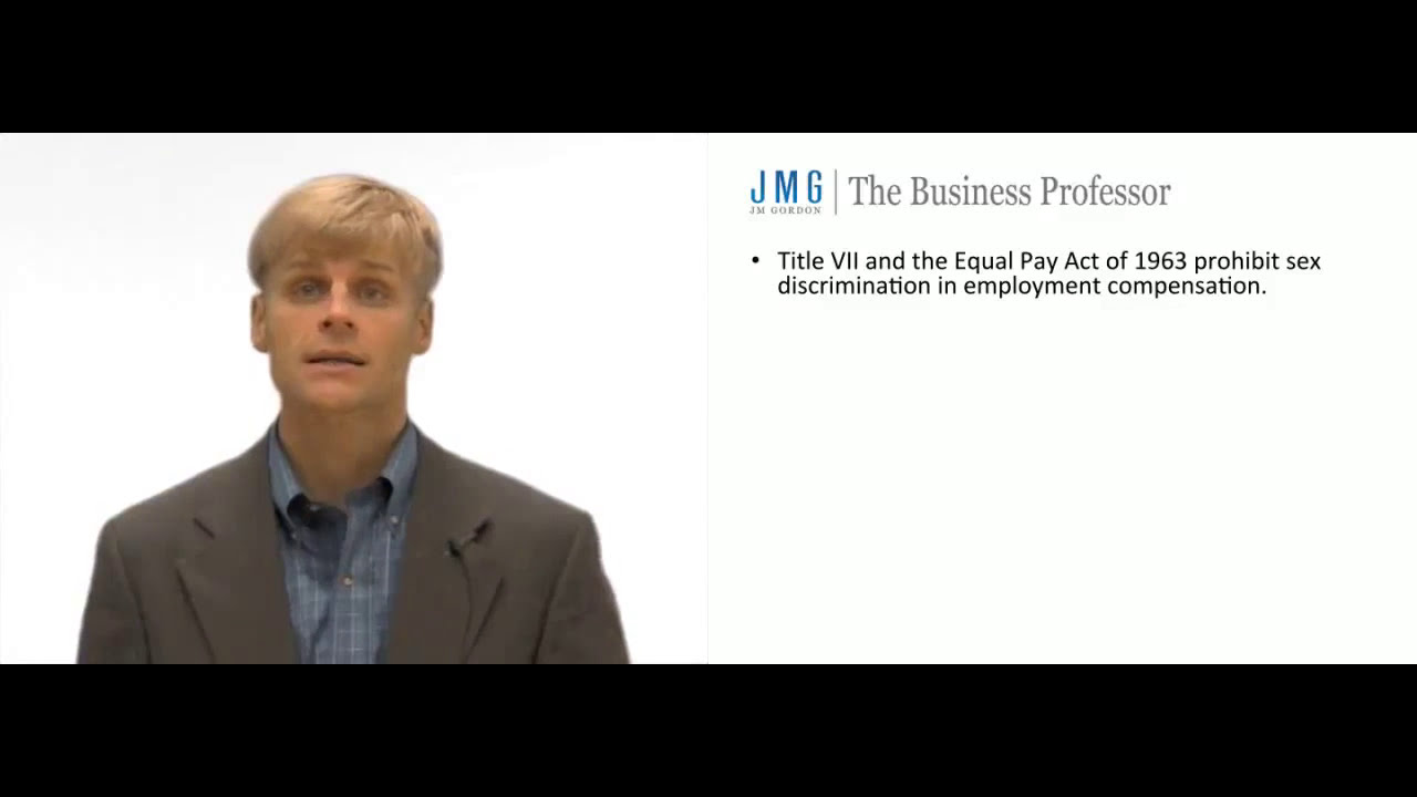 'Video thumbnail for Equal Pay Act of 1963'
