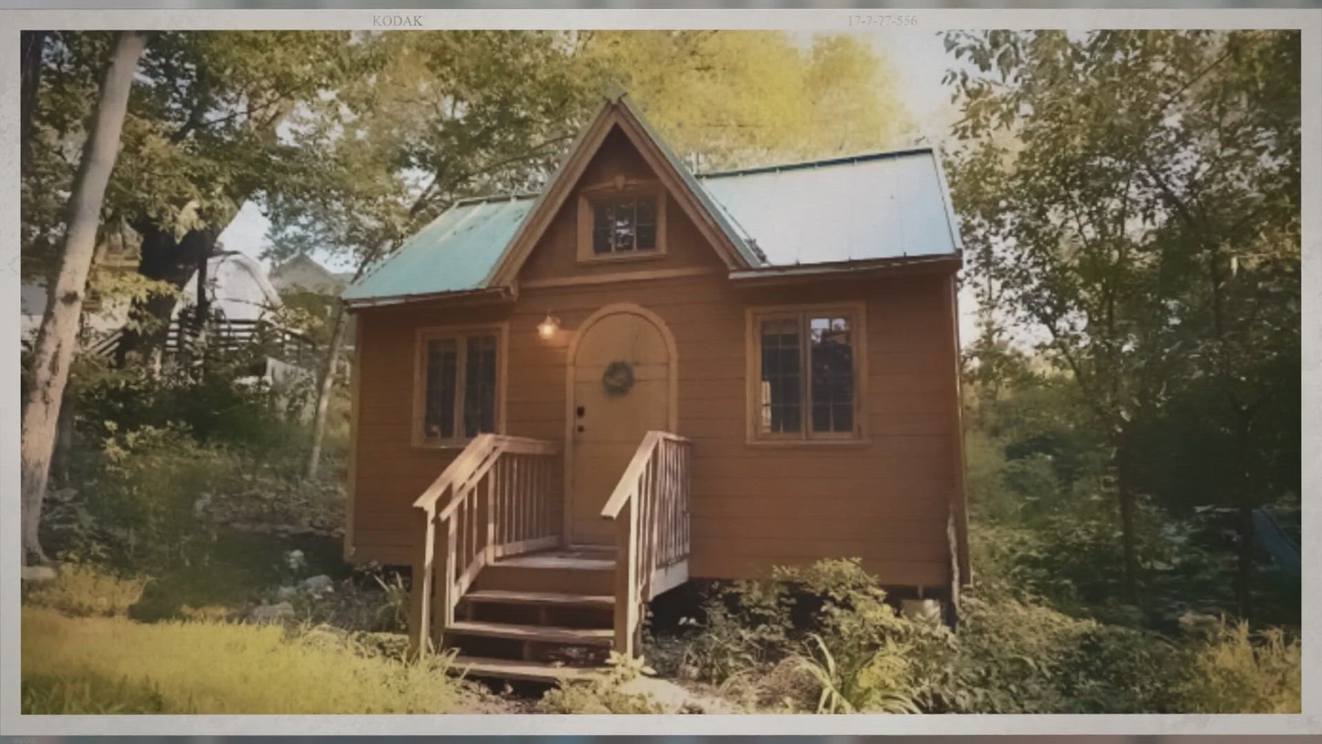 Video thumbnail for Beautiful Dreamy Tiny Cottage In The Woods.