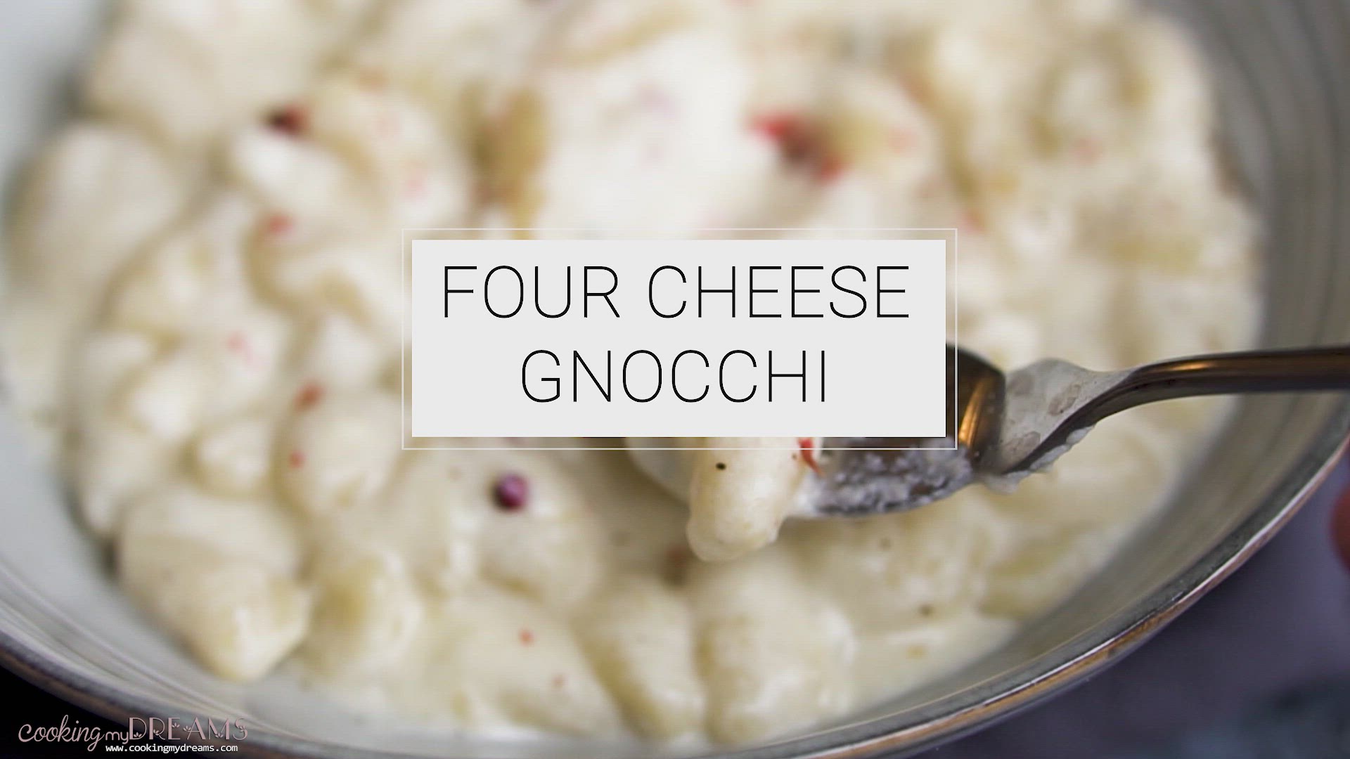 'Video thumbnail for Four Cheese Gnocchi'