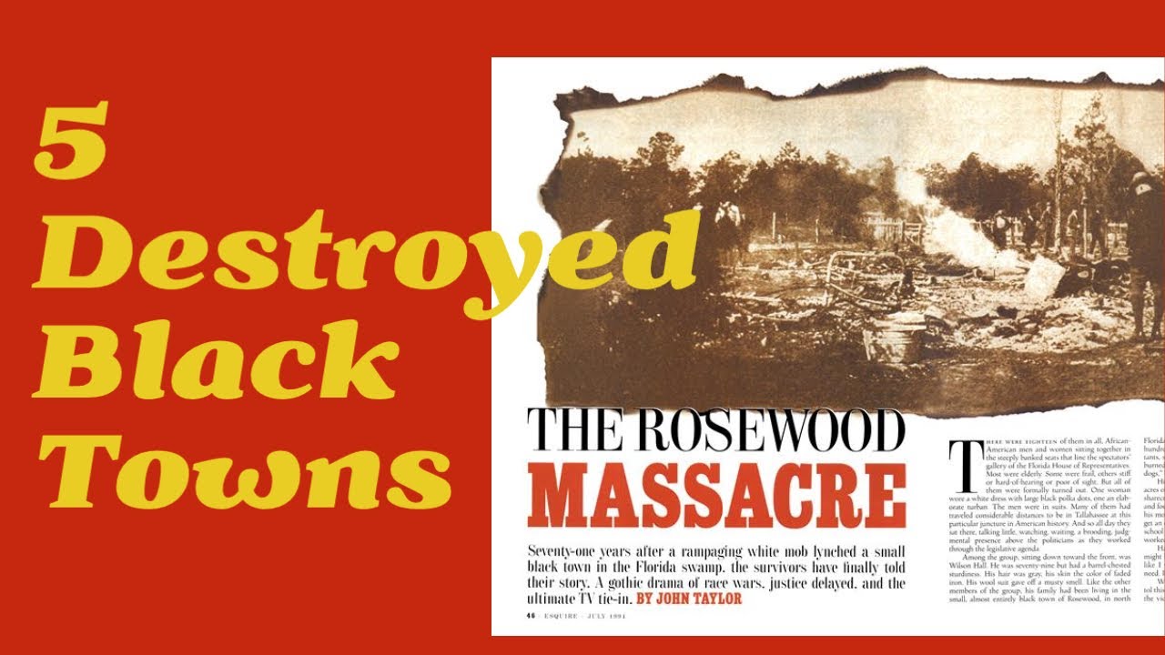Video thumbnail for Not Just Tulsa: 5 Destroyed Black Towns