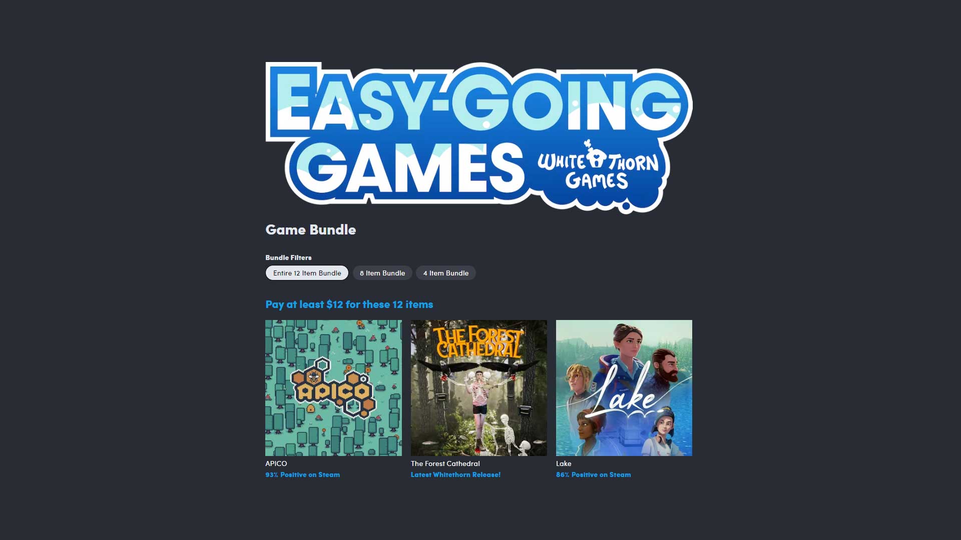 'Video thumbnail for Humble Easy-Going Games Bundle Out Now'