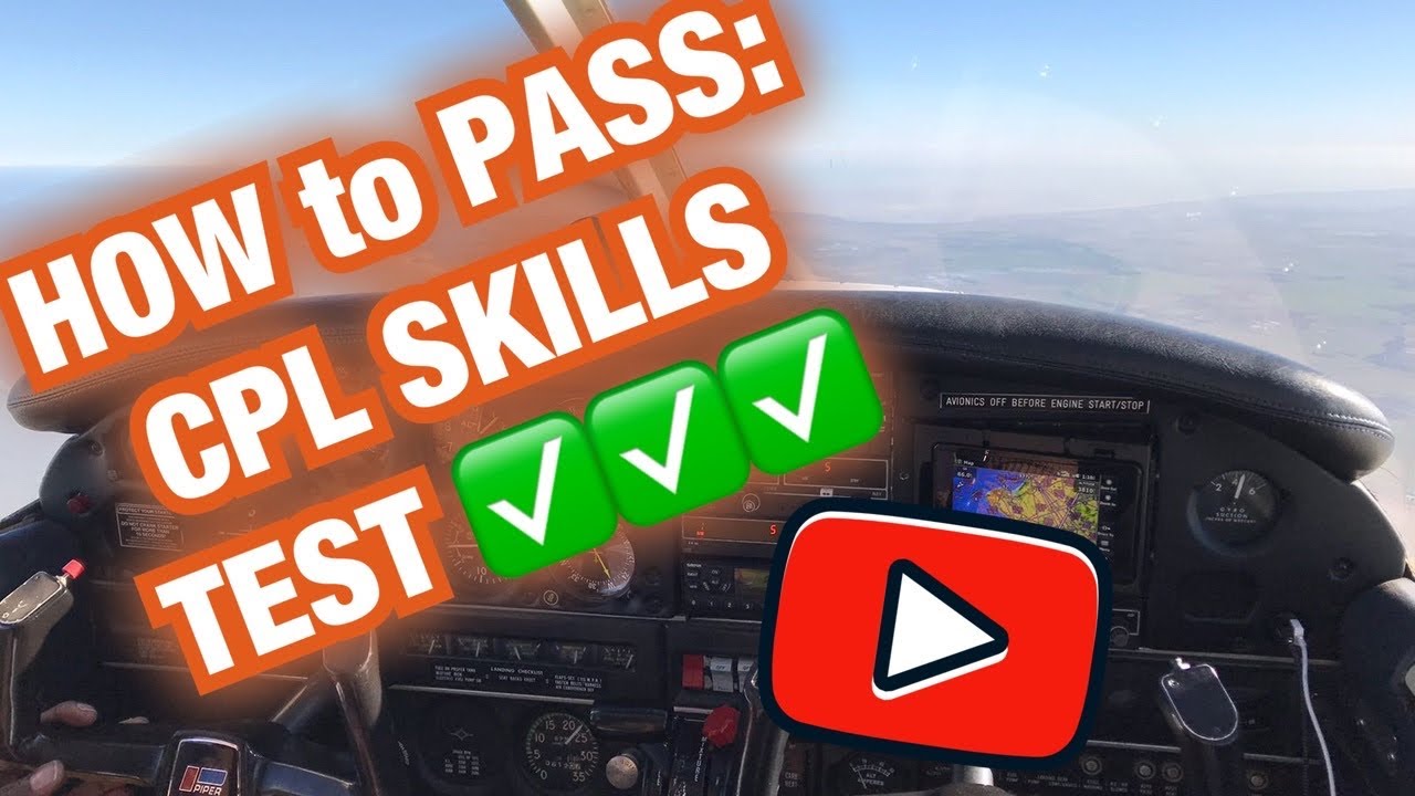Video thumbnail for COMMERCIAL PILOT LICENCE  (CPL) SKILLS TEST: HOW to PASS