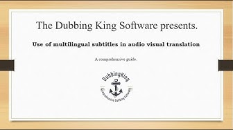 'Video thumbnail for Use Of Multilingual Subtitles In Audio Visual Translation (Case Study)'