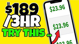 Video thumbnail for *TRY THIS METHOD* = Earn +$189/3HRS with CPA Marketing Free Traffic Method