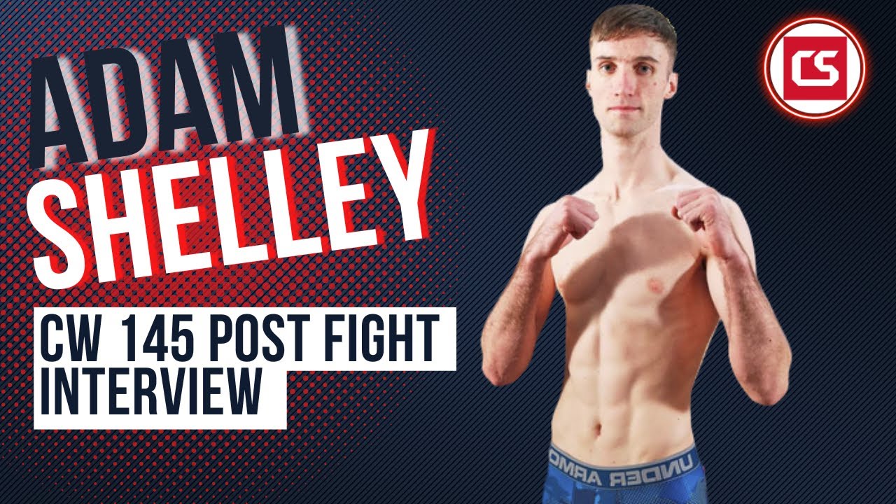 Video thumbnail for Adam Shelley Cage Warriors 145 Post Fight Interview