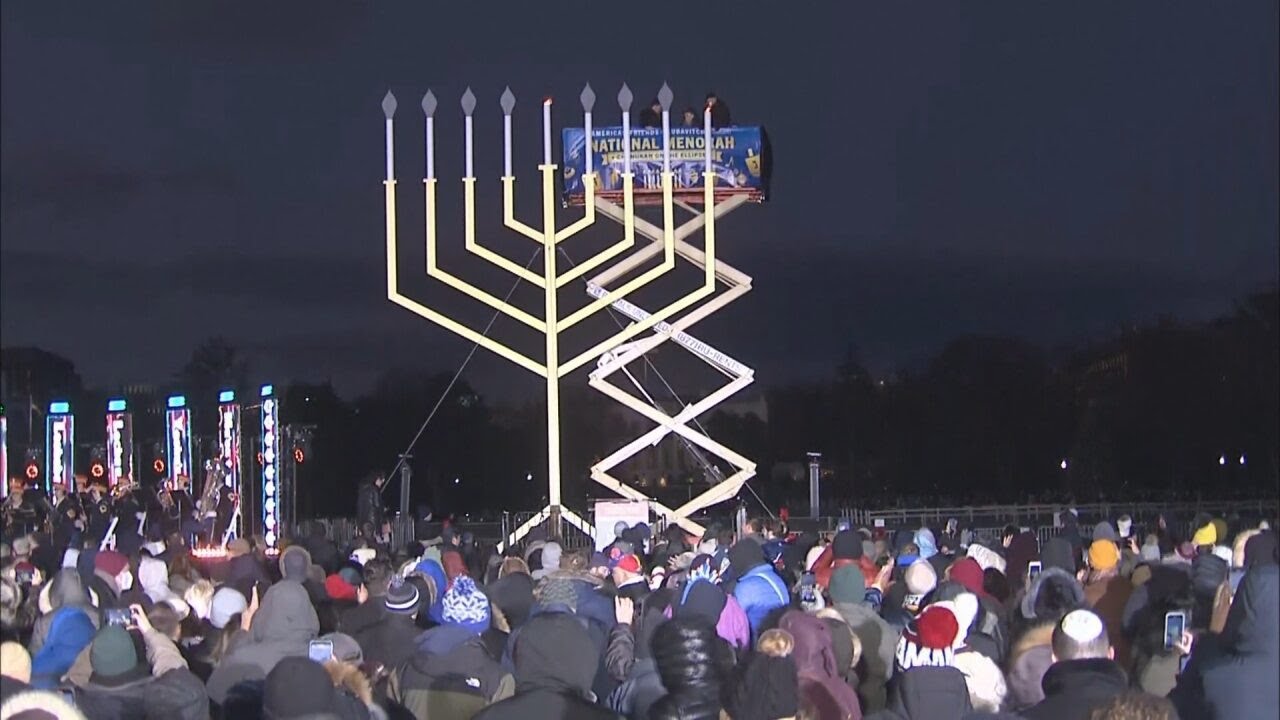 Video thumbnail for National Menorah Lighting