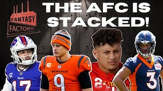 Video thumbnail for DSN's Fantasy Factory: "The AFC is STACKED at QB"