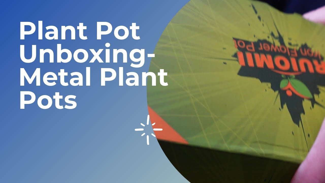 Video thumbnail for 🎥 ✅ Metal Planter Unboxing 🪴📦✨ | Discover Stylish Plant Pots for Your Garden & Home 🌿🏡