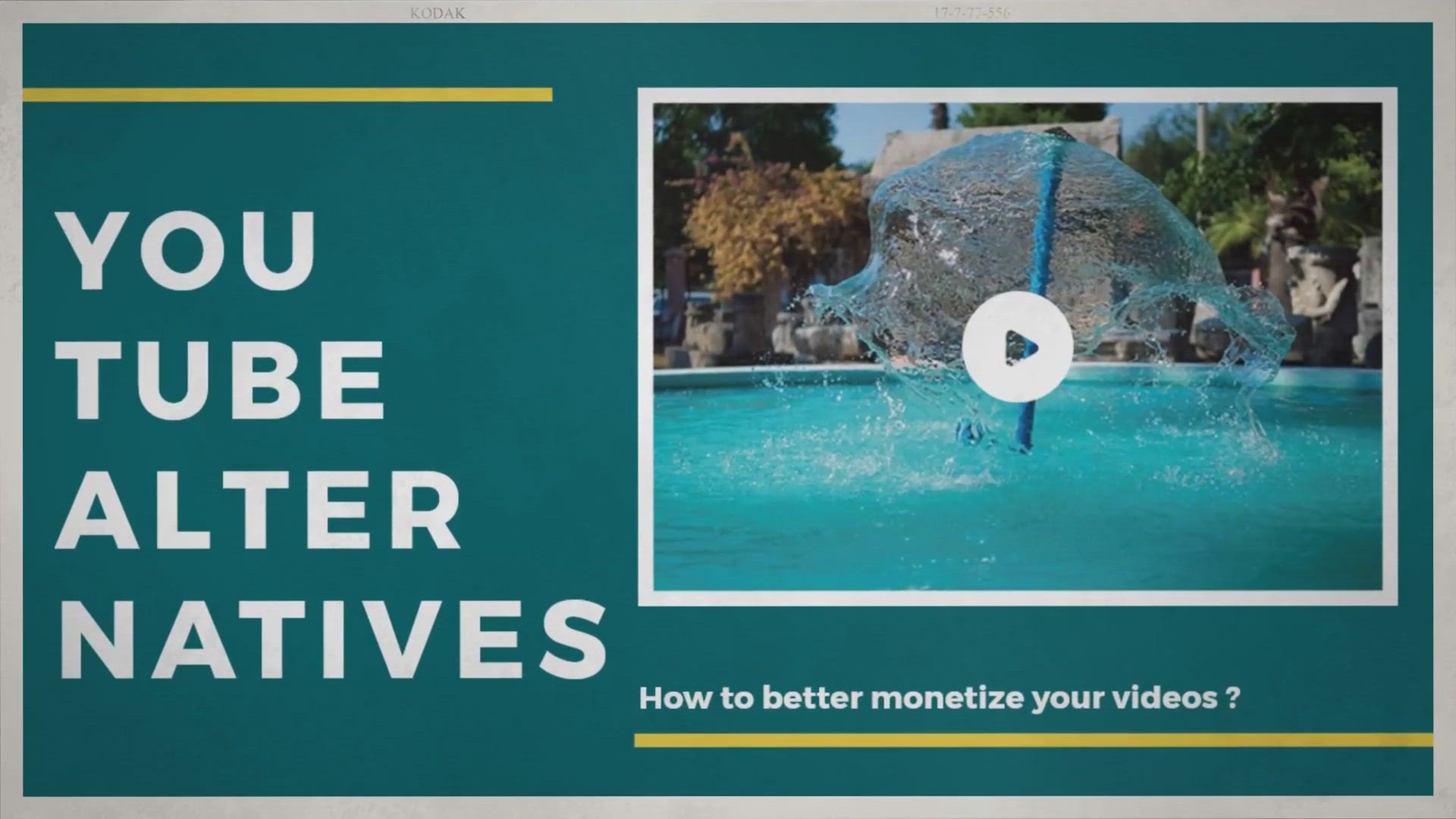 'Video thumbnail for Meilleures alternatives de YouTube pour monétiser des vidéos et développer les ailes de nomades numériques'