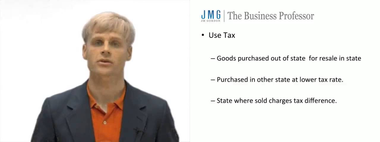 'Video thumbnail for Sales and Use Tax'
