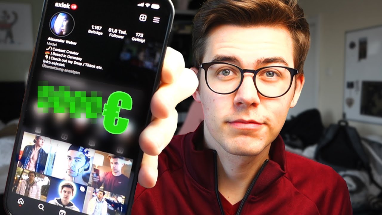 'Video thumbnail for Wie du mit Instagram Geld verdienen kannst: Tipps und Tricks für deinen Erfolg'