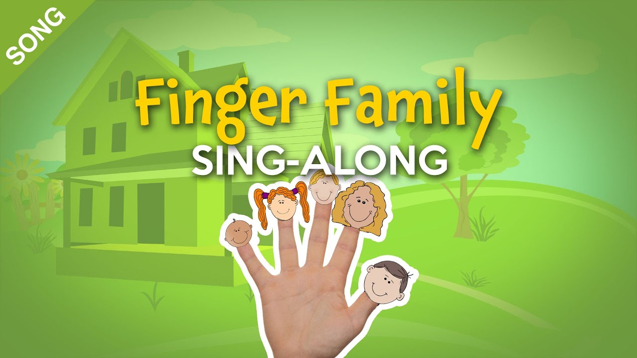 'Video thumbnail for Finger Family | Nursery Rhymes | Children Songs  [Sing-Along with Lyrics]'
