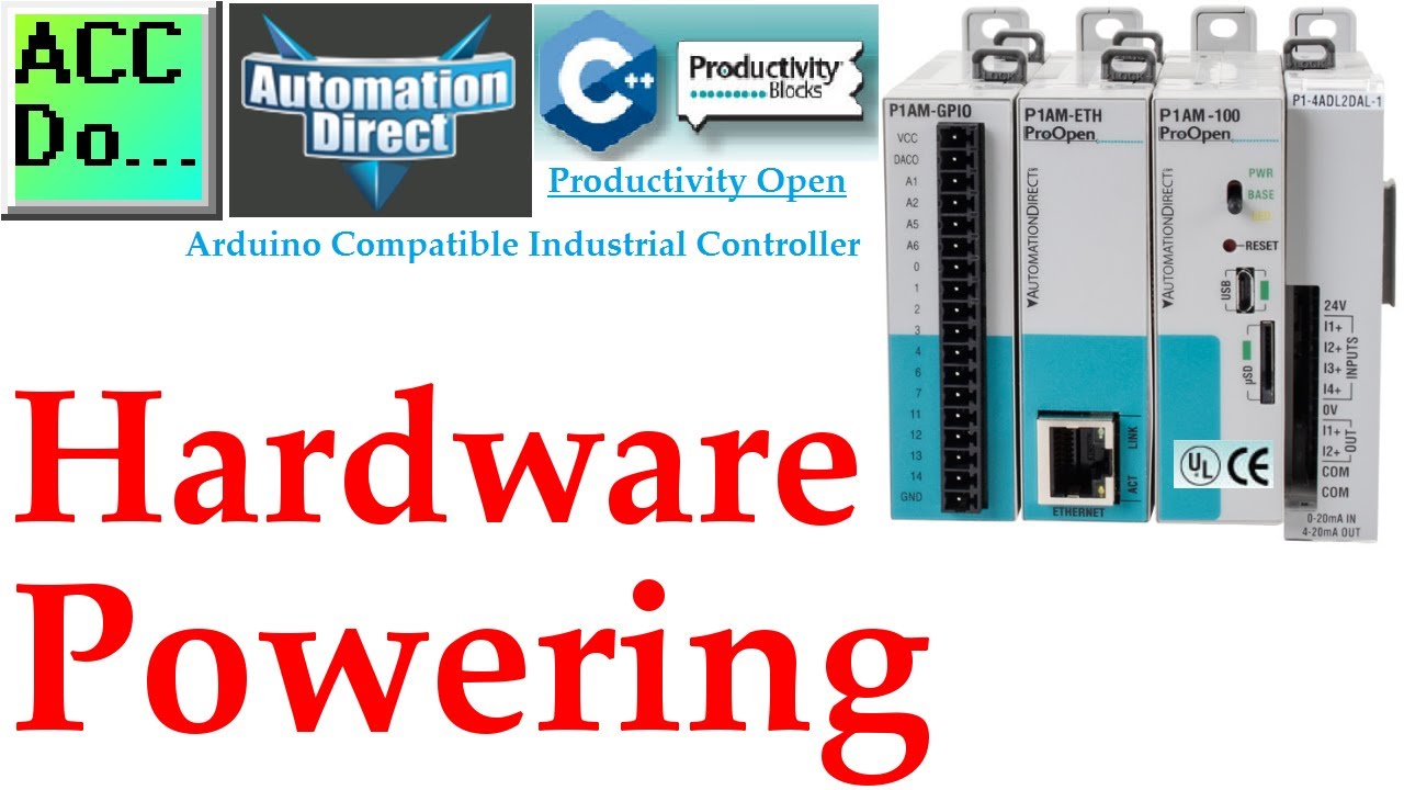 'Video thumbnail for Productivity Open Arduino Compatible Industrial Controller Powering Up'