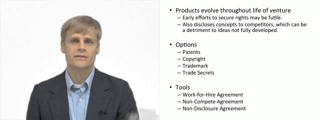 'Video thumbnail for Product Development Intellectual Property Considerations'