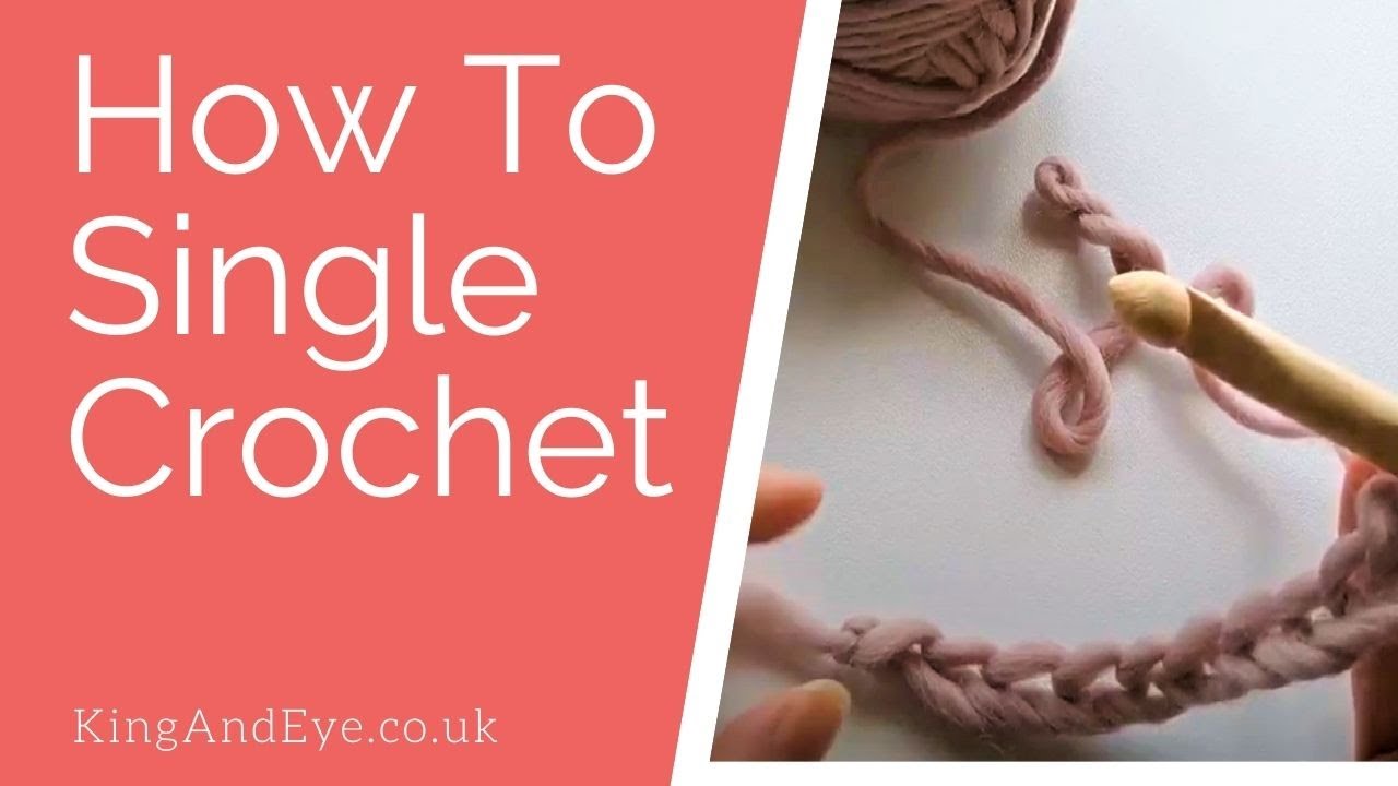 Video thumbnail for How To Crochet For Beginners | Single Crochet Step By Step Slowly | Crochet 101