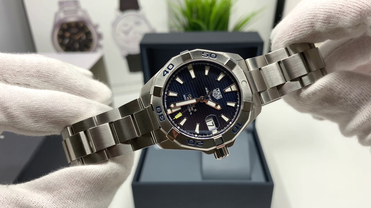Video thumbnail for Tag Heuer Aquaracer 300 Ref. WBD2112.BA0928  [4K Unboxing]