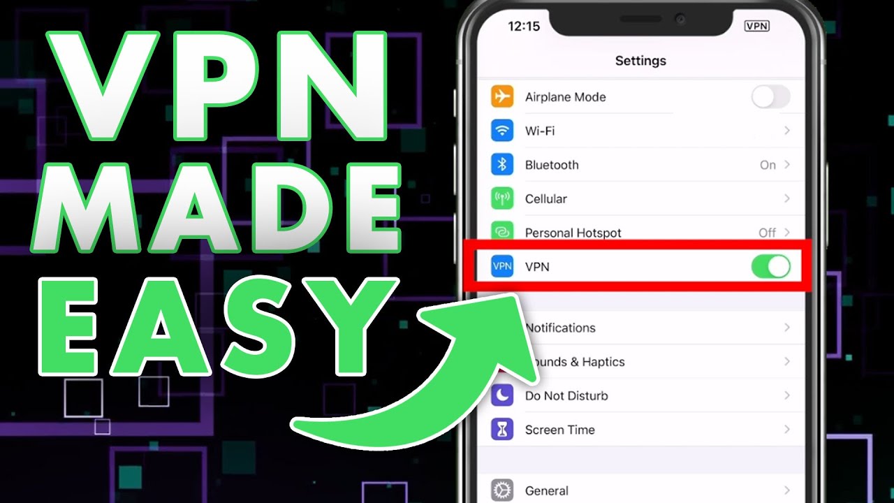 Video thumbnail for How To Setup VPN On iPhone Without App Saving Battery Life