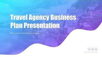 'Video thumbnail for Travel Agency Business Plan PPT Template by mslides'