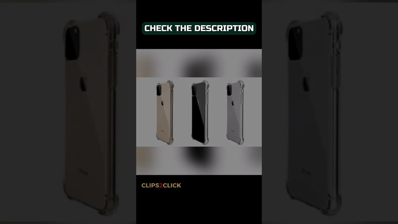 Video thumbnail for iPhone 12 Pro and iPhone 12 Case Review Amazon - Clear Case Shockproof Bumper with Raised Edges