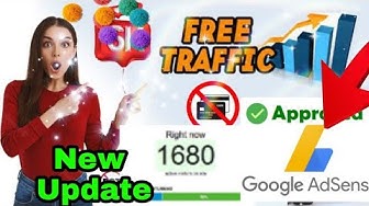 Video thumbnail for Free Website Traffic Generator 2022 |500000 visitors Increase | Adsense Approve | Getthits