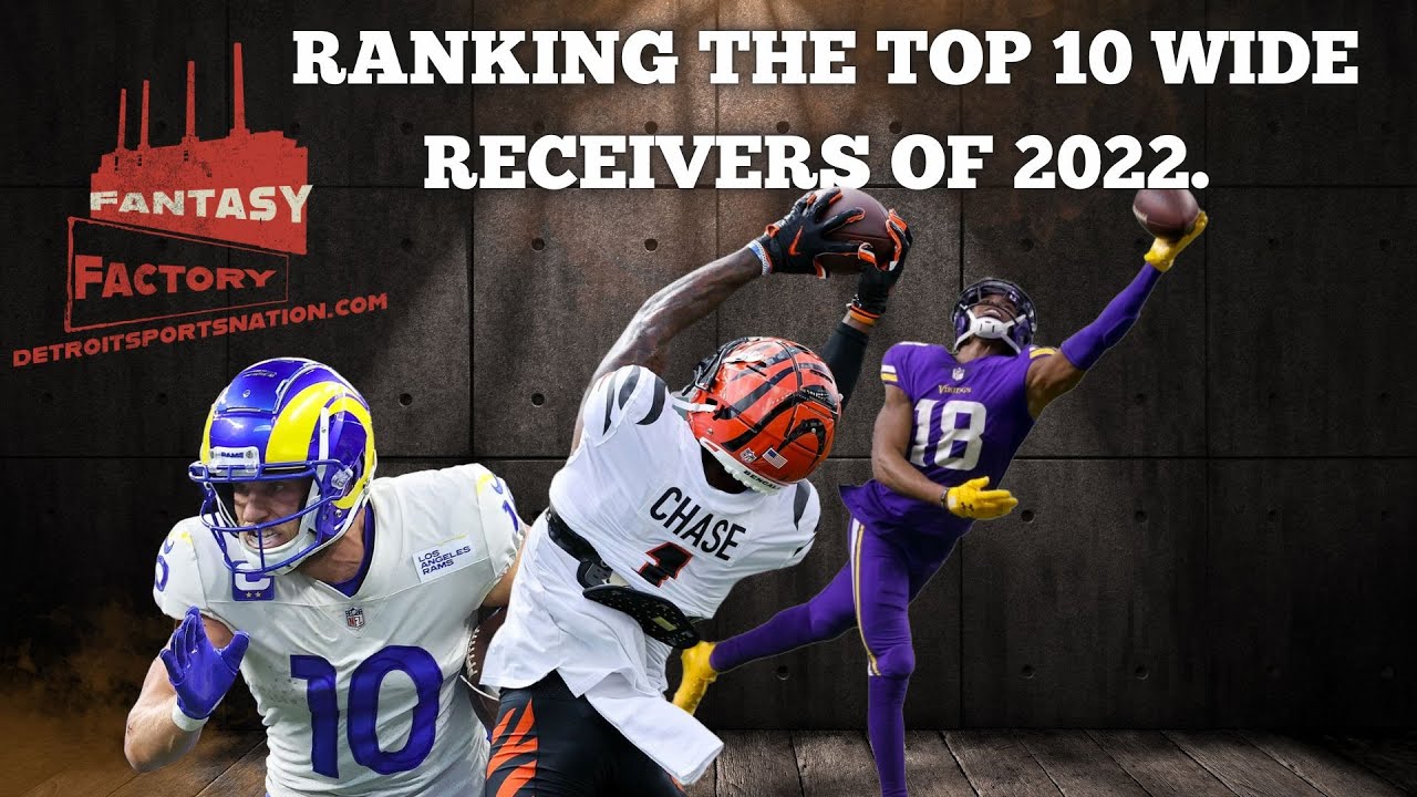 Video thumbnail for DSN's Fantasy Factory: Ranking the top ten fantasy football wide receivers