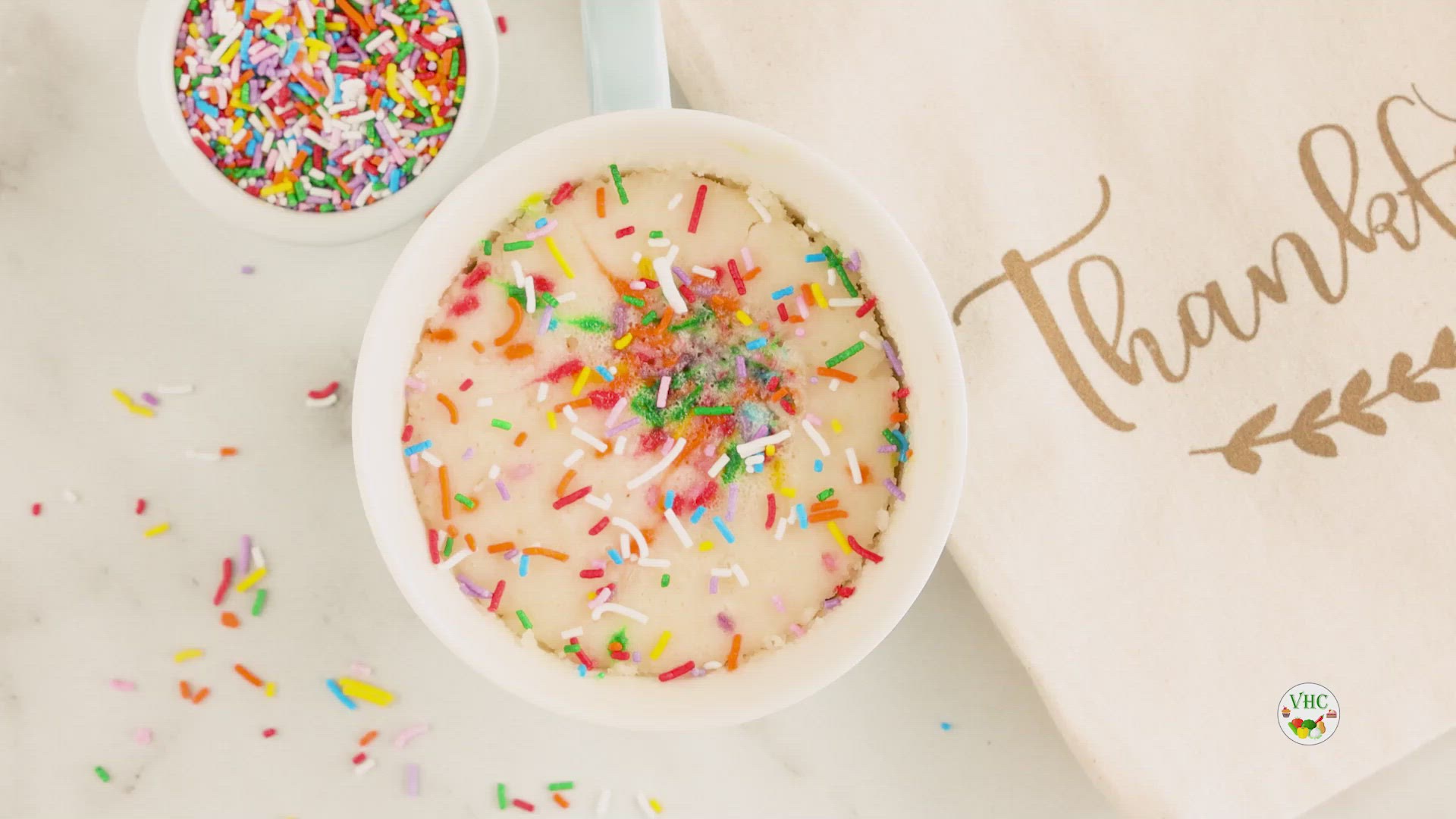 'Video thumbnail for Vanilla Mug Cake'