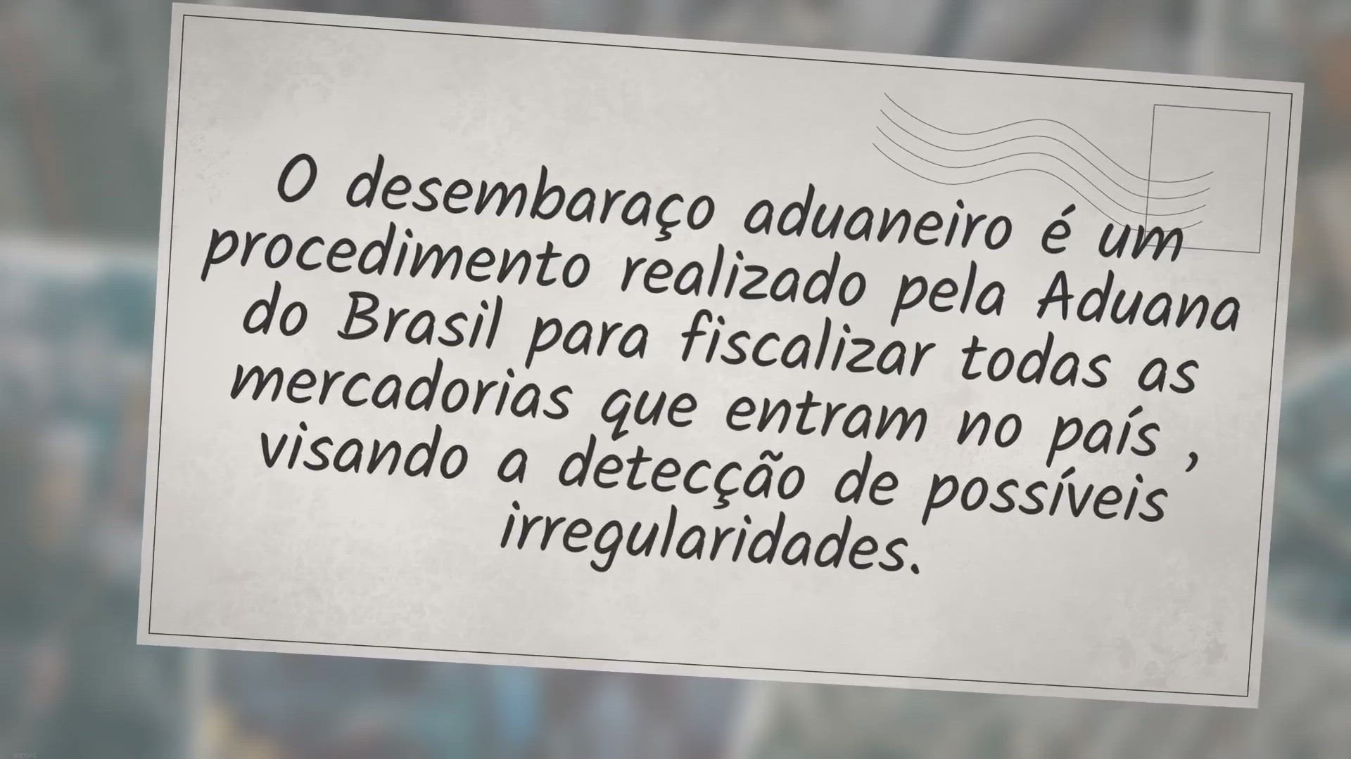 Video thumbnail for DESEMBARAÇO ADUANEIRO | Evite a PERDA da sua encomenda!