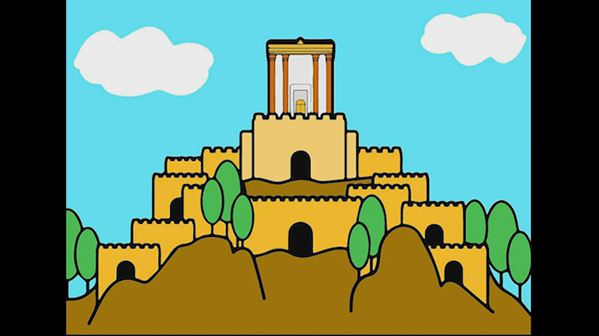 Video thumbnail for The story of Tisha Bav - Tisha B'Av - קמצא ובר קמצא