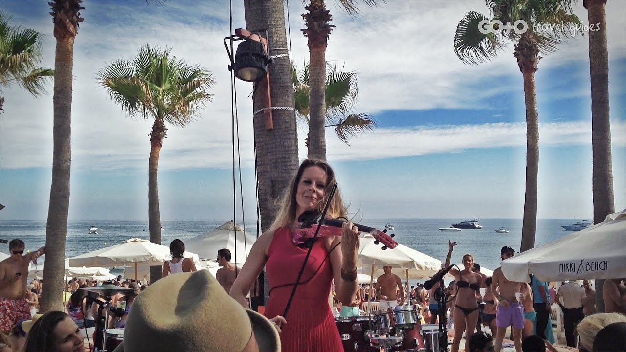 Video thumbnail for Nikki Beach, Marbella: Amazing Electric Violinist LIVE