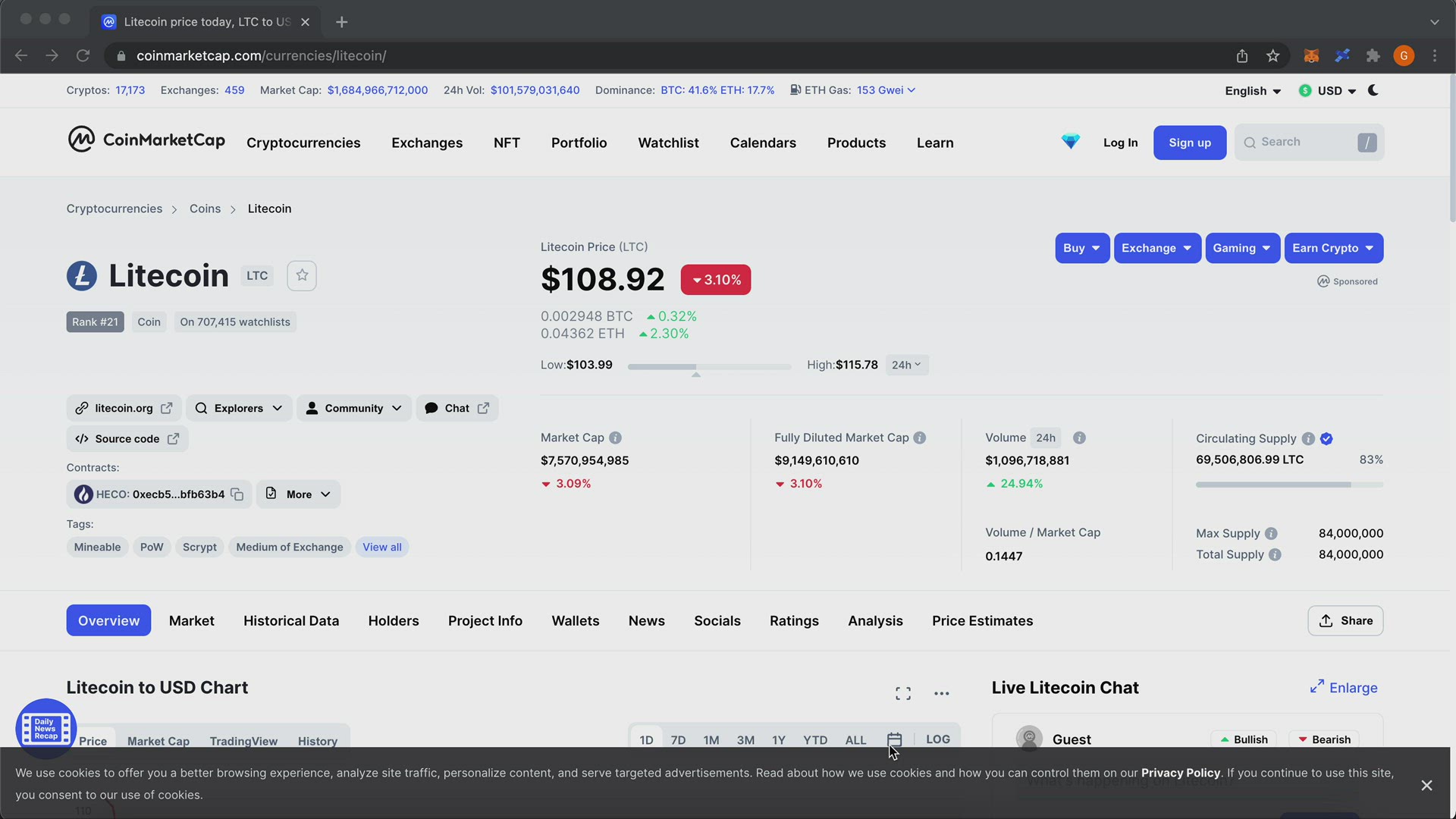 Video thumbnail for How To Add Litecoin To Your Metamask Wallet
