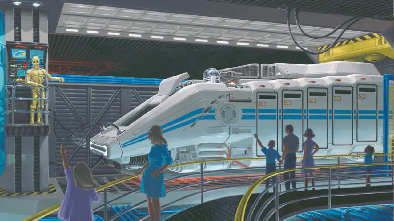 'Video thumbnail for Star Tours - DISNEY THIS DAY - January 9, 1987'