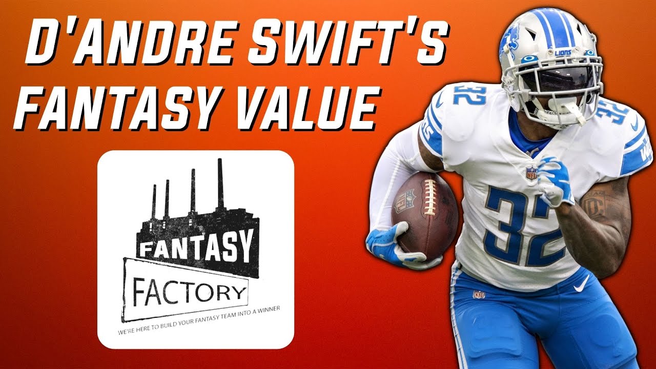 Video thumbnail for DSN's Fantasy Factory: "De'Andre Swift is worth a first round pick in fantasy"