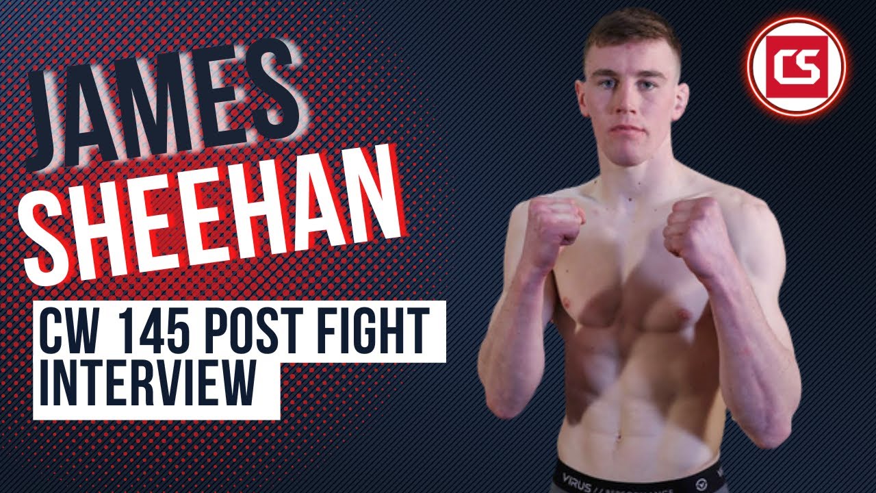 Video thumbnail for James Sheehan Cage Warriors 145 Post Fight Interview