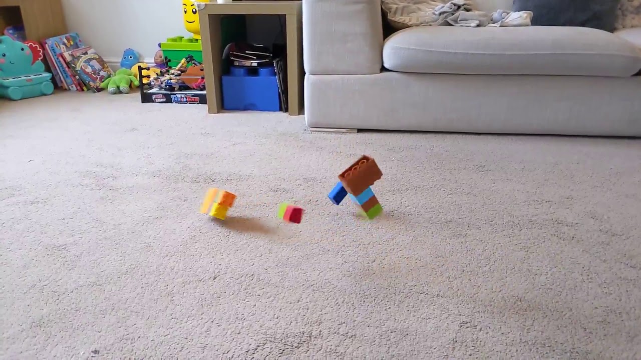 Video thumbnail for LEGO Drop Test!