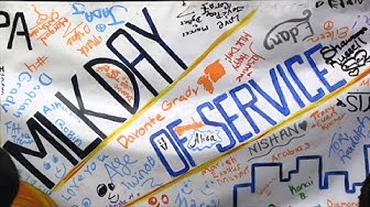 Video thumbnail for MLK Day Of Service