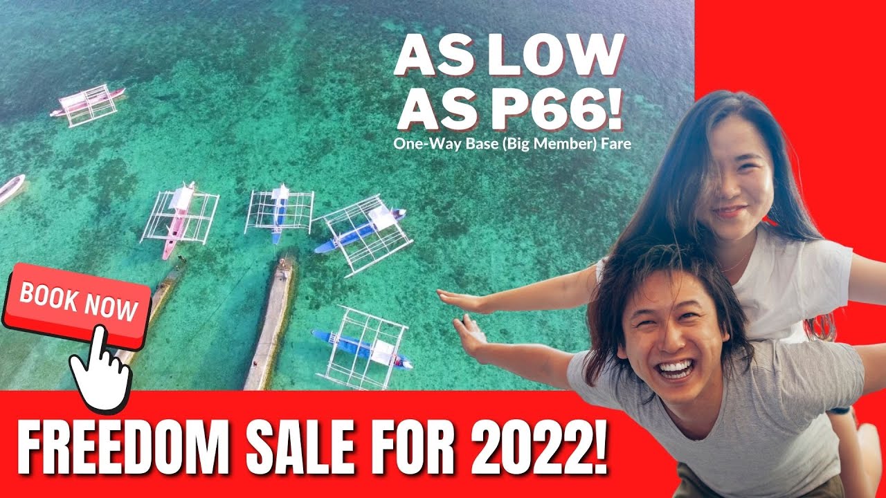 Video thumbnail for AirAsia Promo 2022 FREEDOM Sale for as Low as P66 [Book Now!]