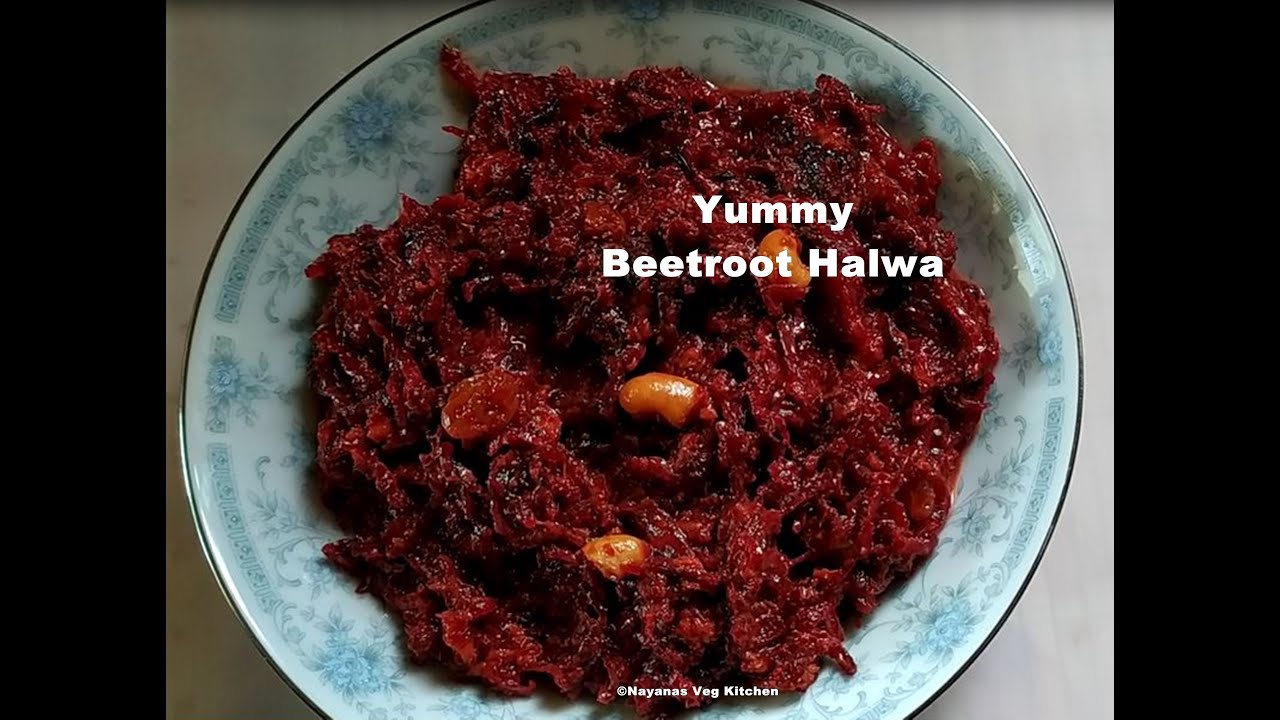 'Video thumbnail for Beetroot halwa recipe | Chukandar ka halwa | बीटाचा हलवा | चुकन्दर का हलवा | Beetroot ka halwa'
