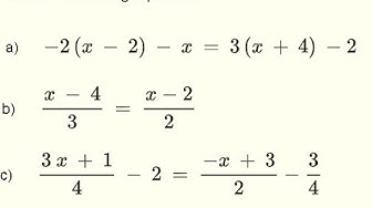 'Video thumbnail for Solve Equations with Fractions'