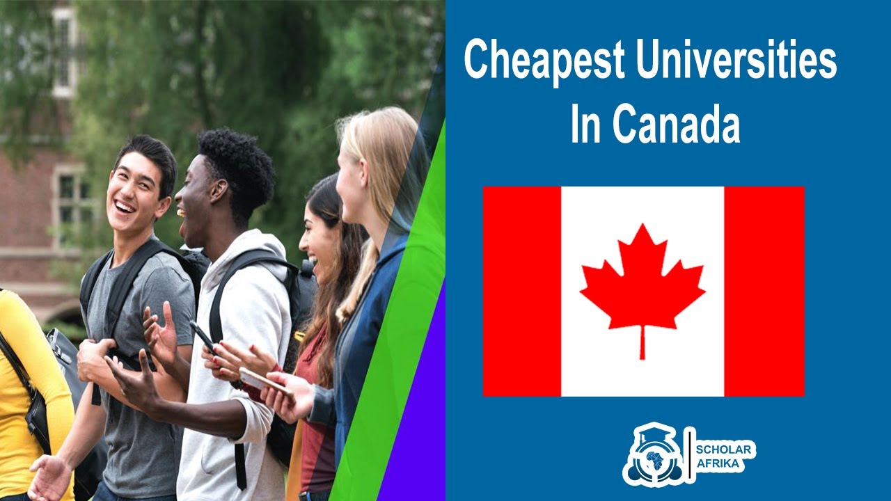 'Video thumbnail for Cheapest Universities In Canada for International and State Students'
