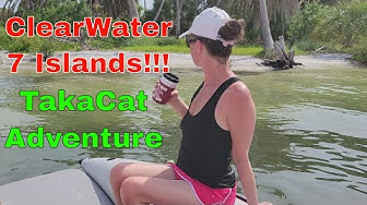 Video thumbnail for Exploring 4 Islands In Clearwater Harbor With Deck's Water Adventure on a TakaCat