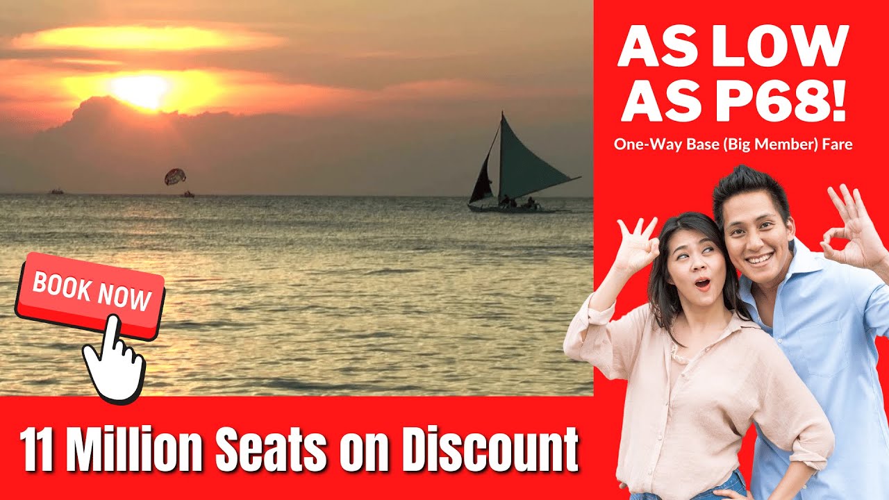 Video thumbnail for AirAsia Promo 2022 for as Low as P68 One Way Base Fare – Book Now!