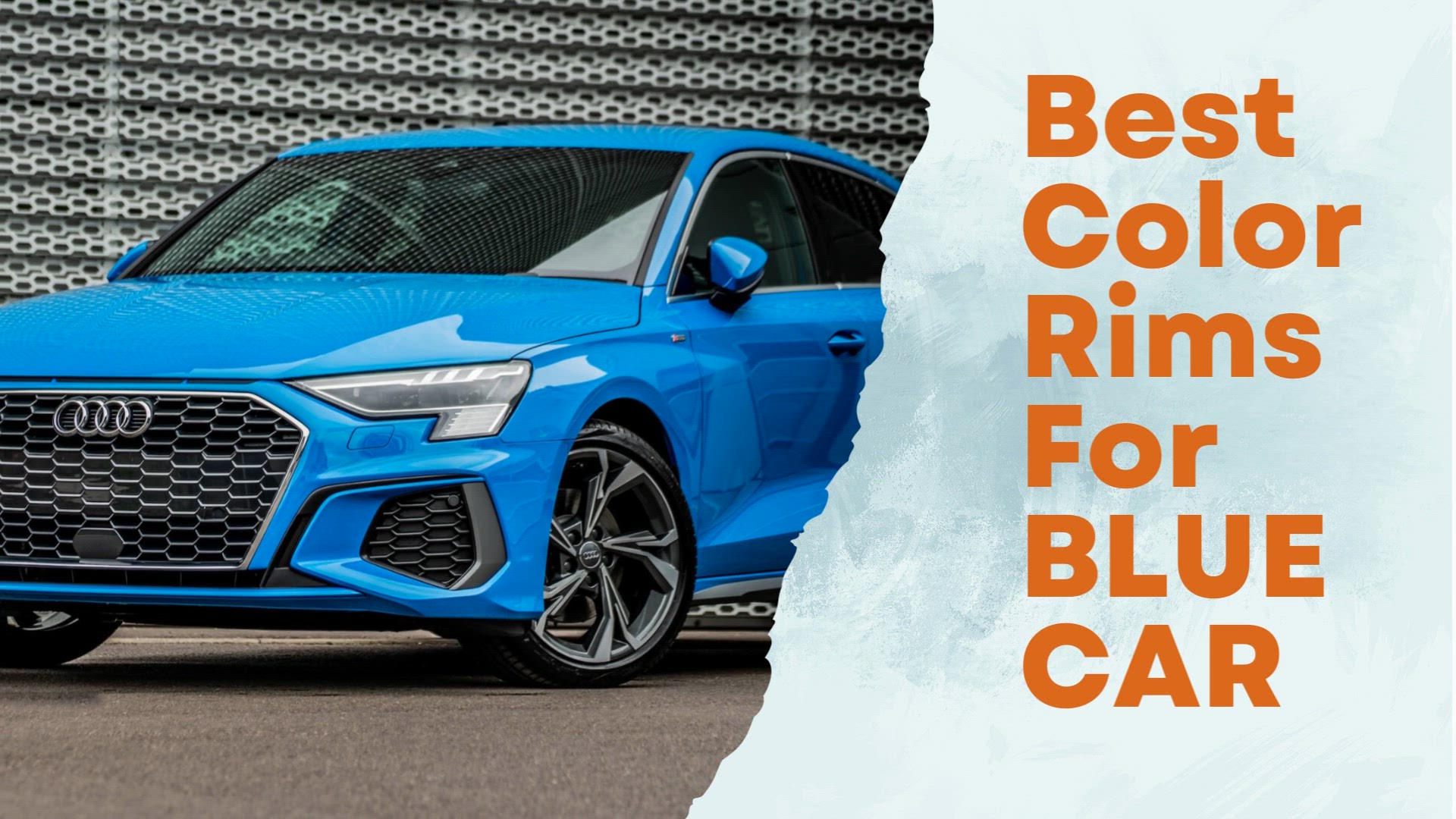 Video thumbnail for Best Color Rims For BLUE CAR