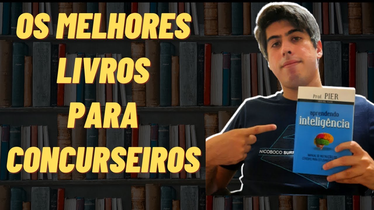 Video thumbnail for Os Melhores Livros para Concurseiros ( Iniciantes ou Intermediários )
