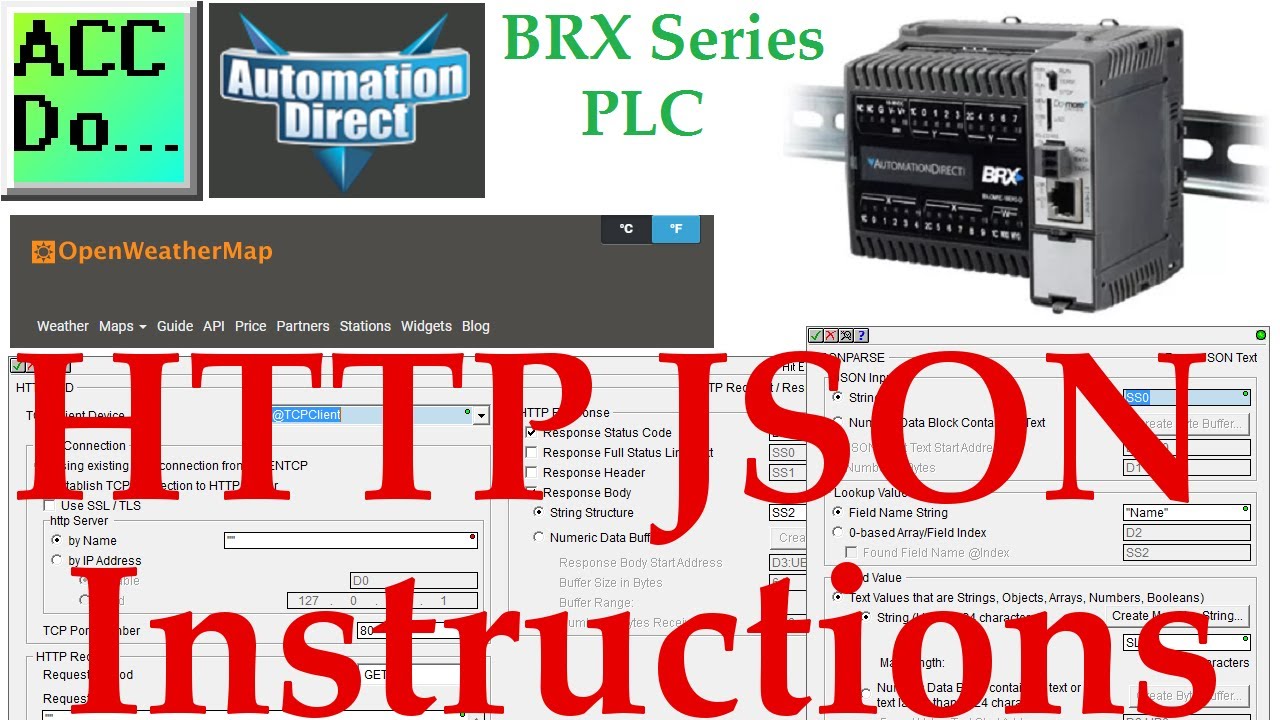 'Video thumbnail for BRX Do-More PLC HTTP JSON Instructions'